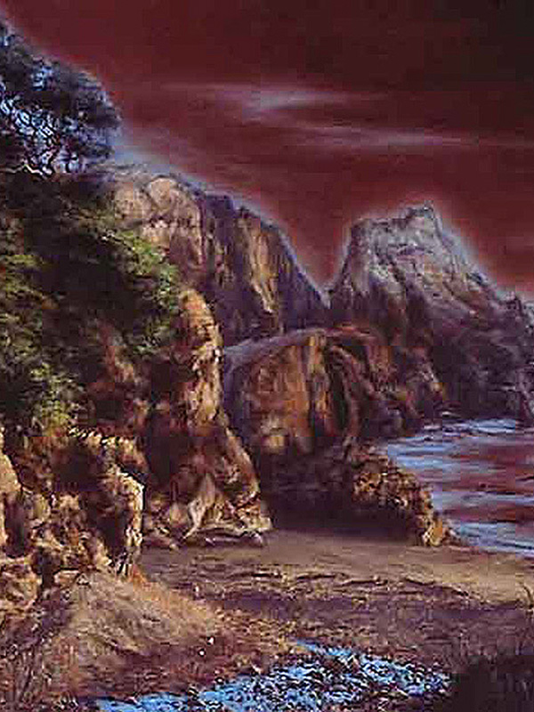 Crimson Beach | Thomas Creed, Fine Artist