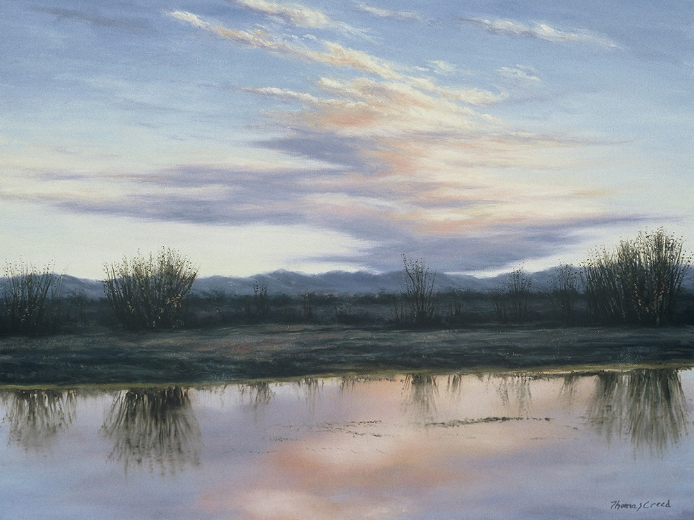 Early Sky Land and Water | Thomas Creed, Fine Artist