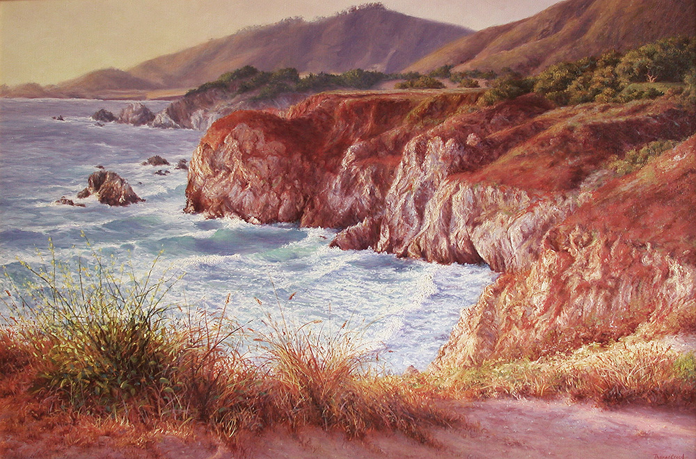 Evening Along the Pacific | Thomas Creed, Fine Artist