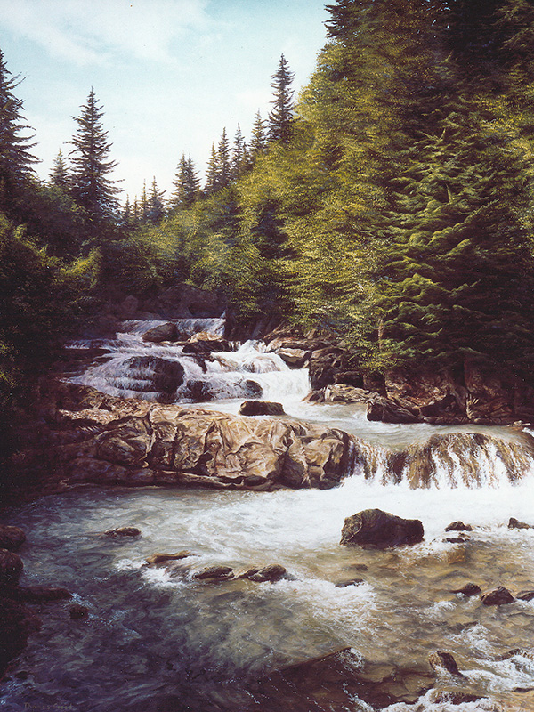 Mountain Stream | Thomas Creed, Fine Artist