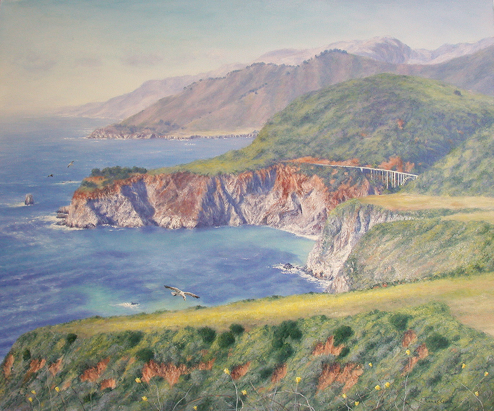 Pacific Coast View | Thomas Creed, Fine Artist