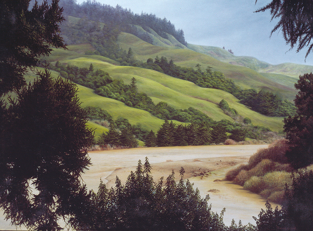 Russian River Winter | Thomas Creed, Fine Artist