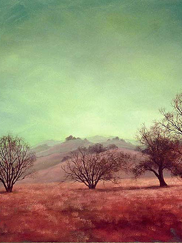 Viridian Landscape | Thomas Creed, Fine Artist